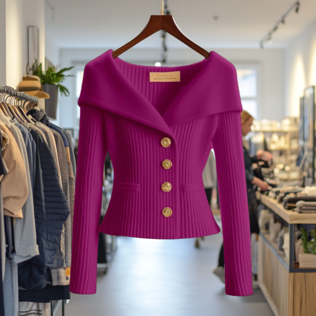 Britt™ Elegante Damen-Strickjacke