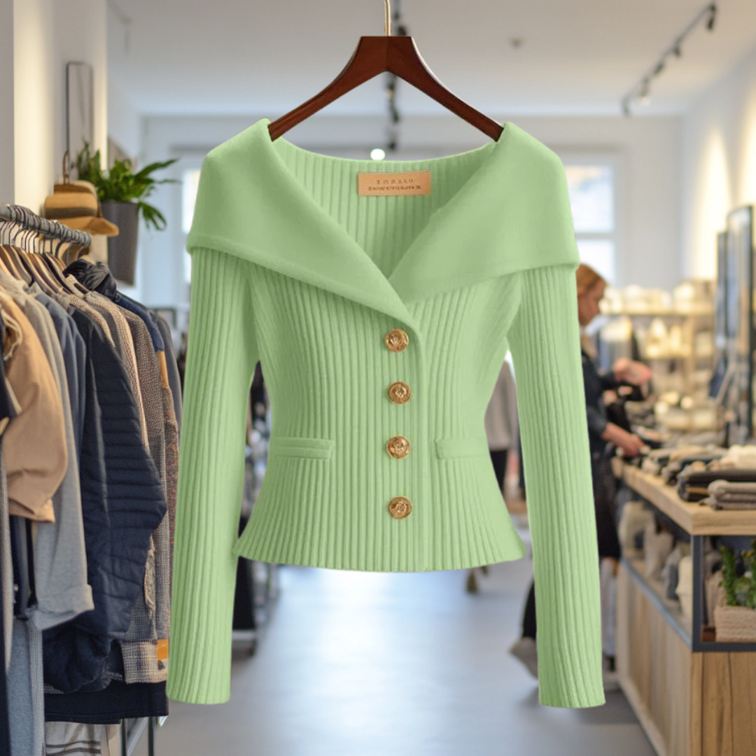 Britt™ Elegante Damen-Strickjacke