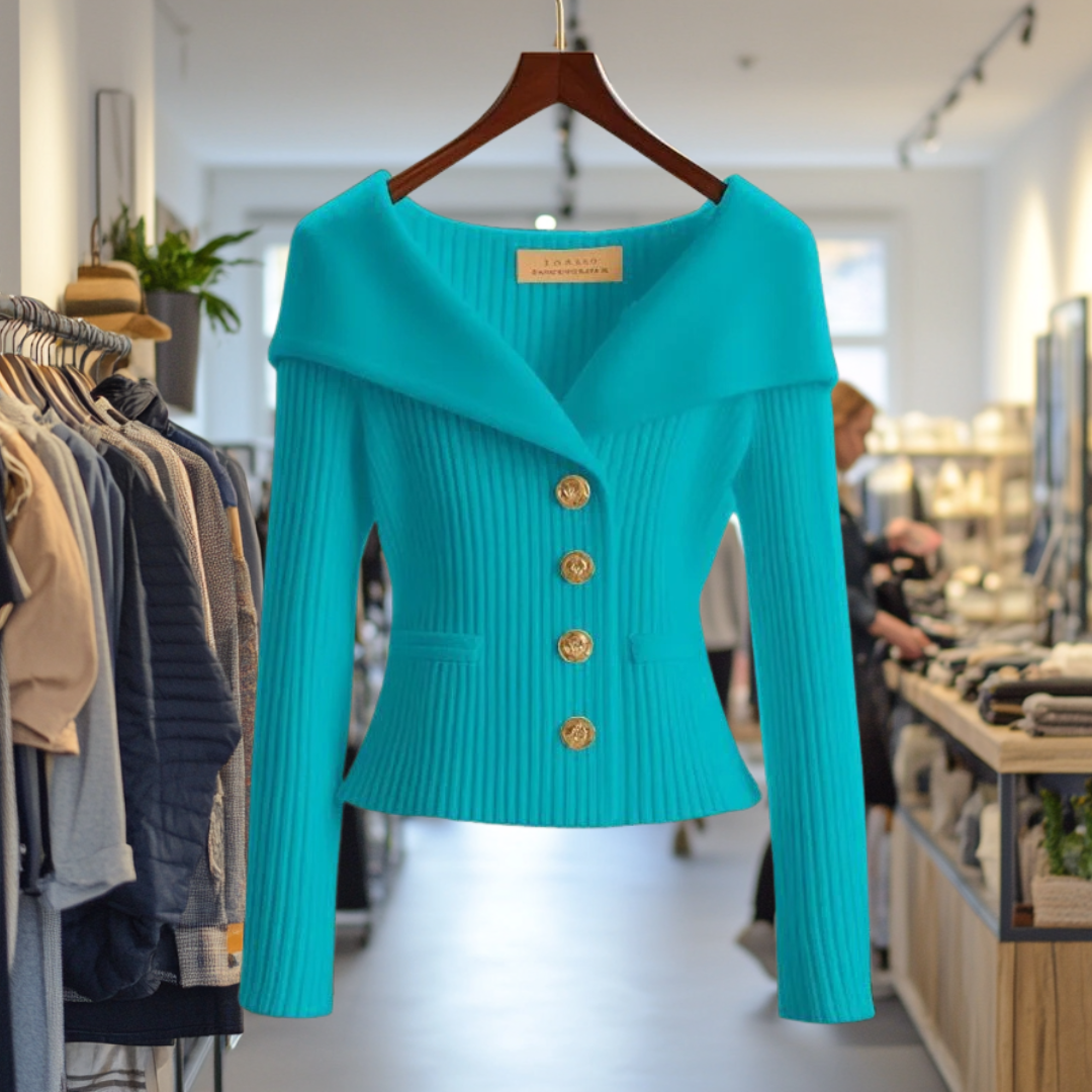 Britt™ Elegante Damen-Strickjacke