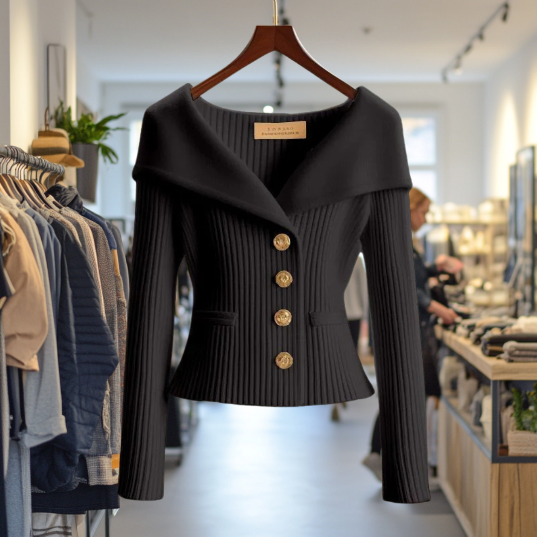 Britt™ Elegante Damen-Strickjacke