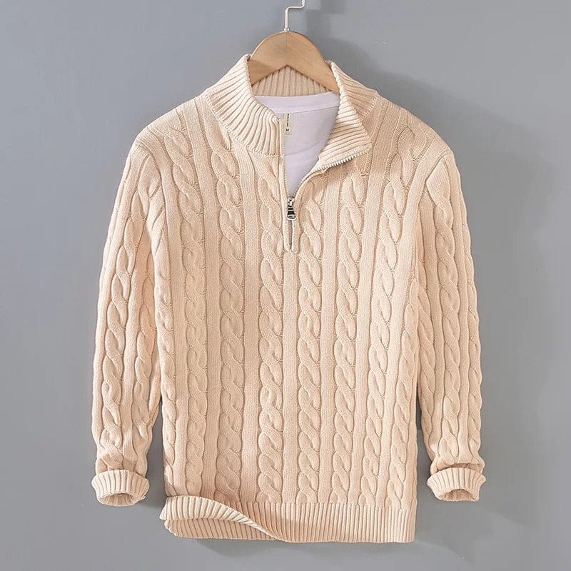 Daan - dem perfekten Nordischen Zip-Pullover