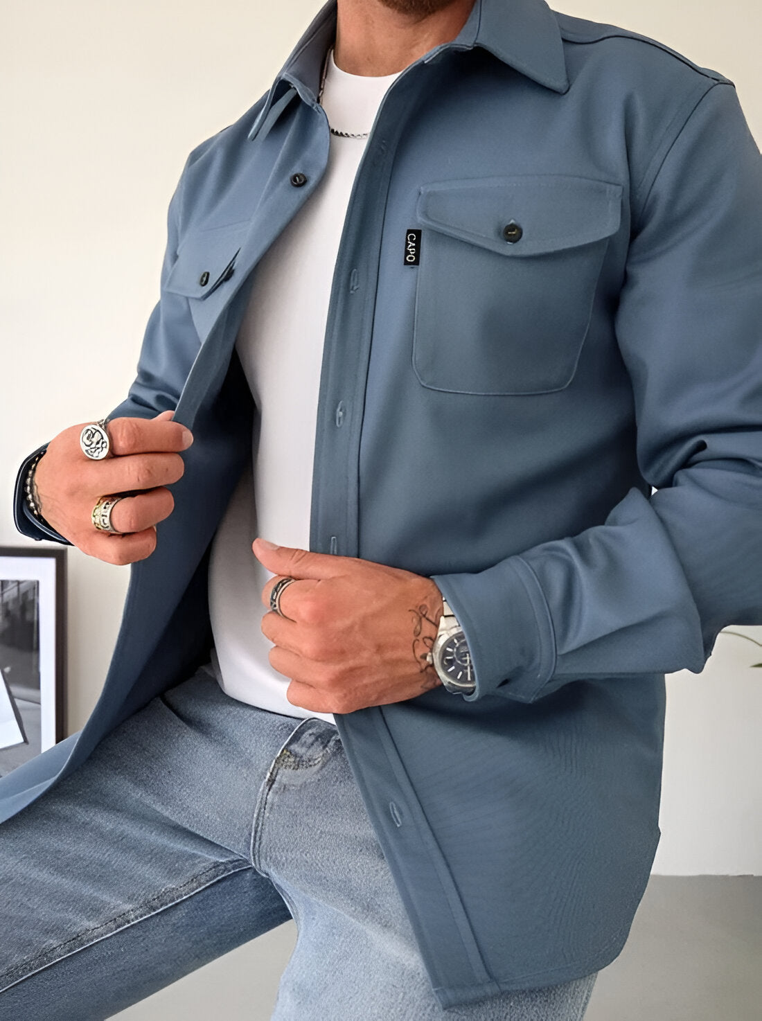 Alfons | Hemdjacke Komfort