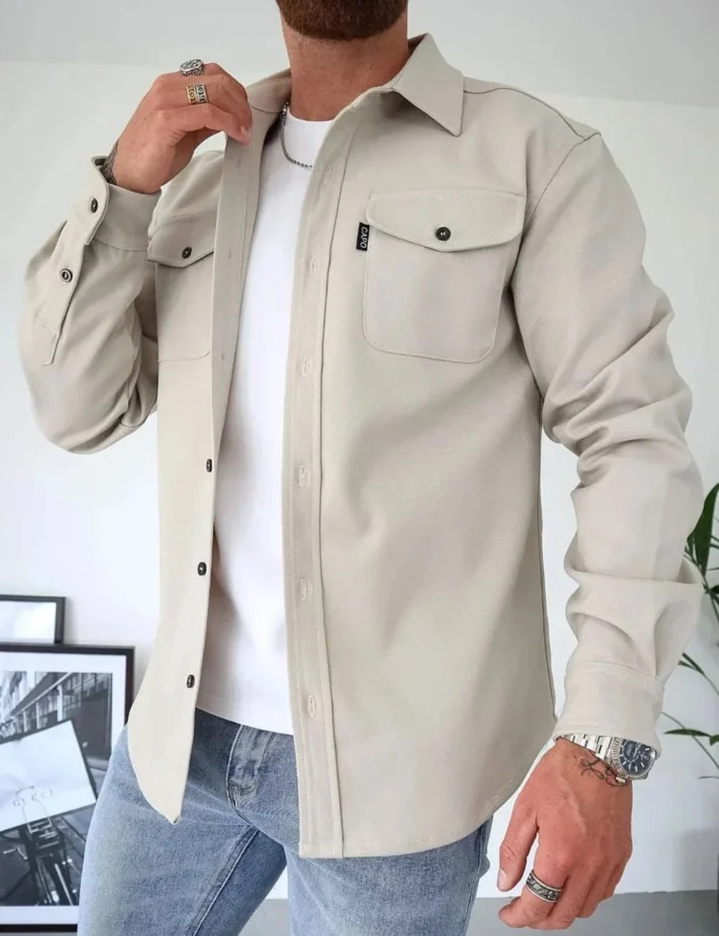Alfons | Hemdjacke Komfort