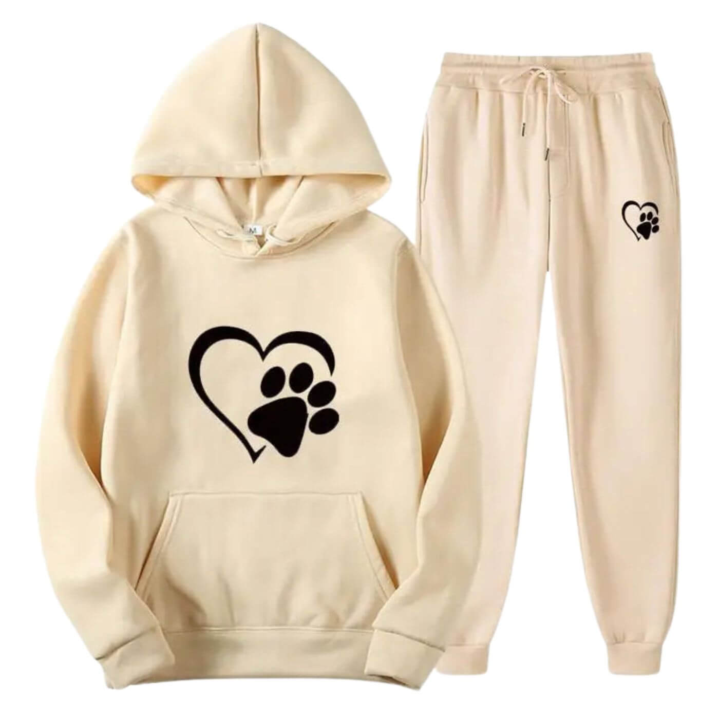 CozyPaw Set™ – Kuscheliger Hoodie & Hose für kalte Tage!