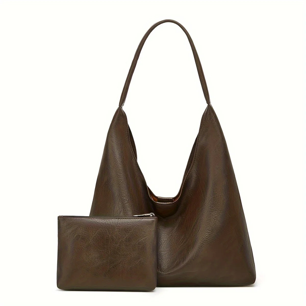 Antik-Leder-Shopper + Kostenlose Geldbörse!