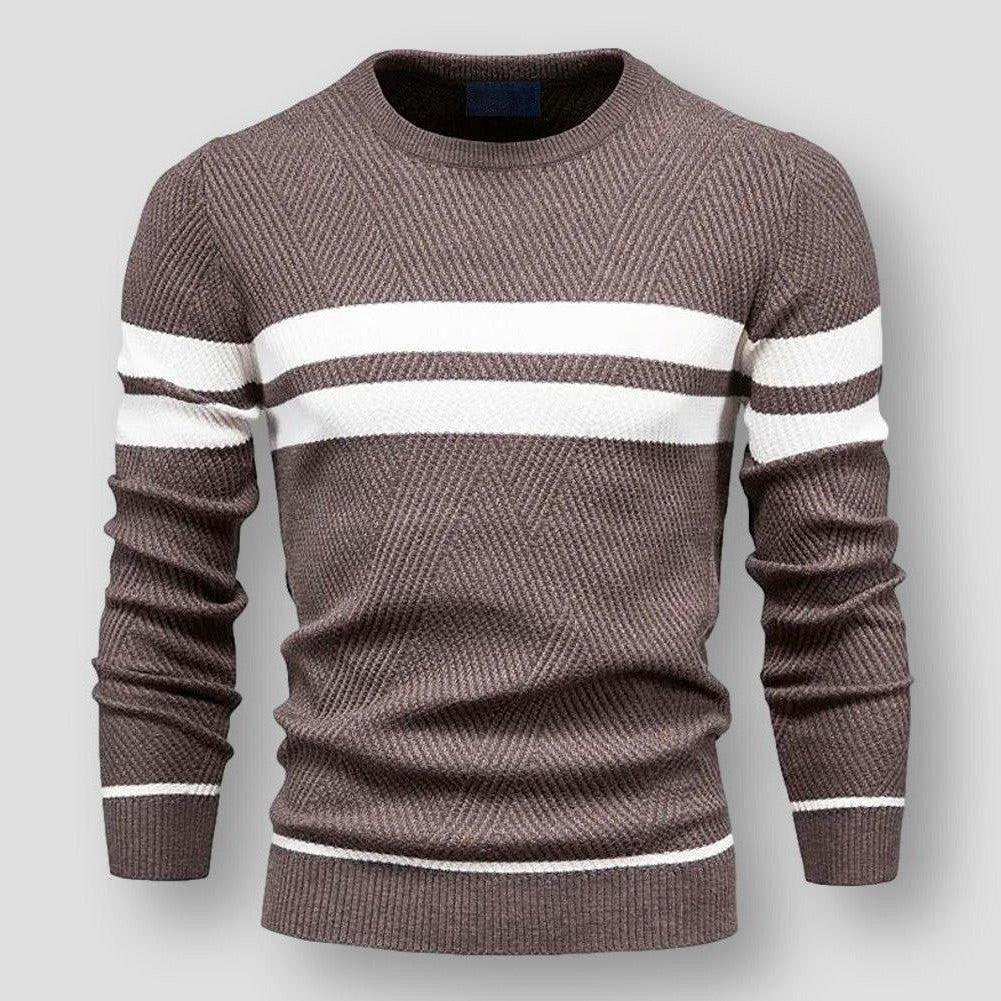 Absalom | Herren Streifenpullover