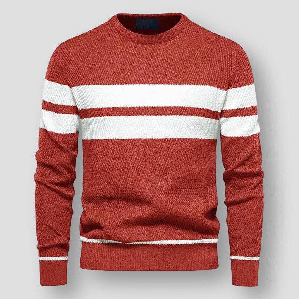 Absalom | Herren Streifenpullover
