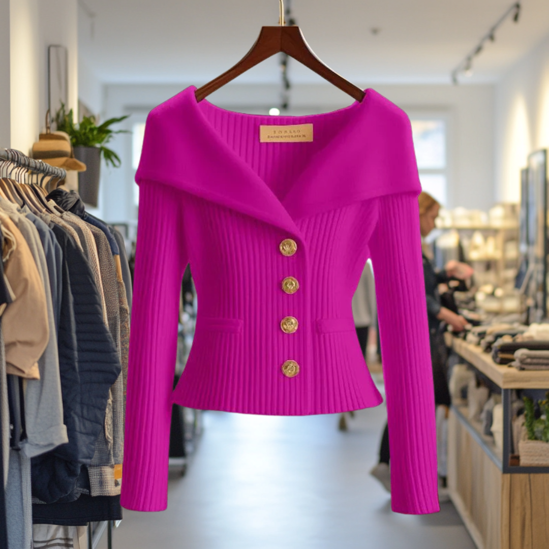 Britt™ Elegante Damen-Strickjacke