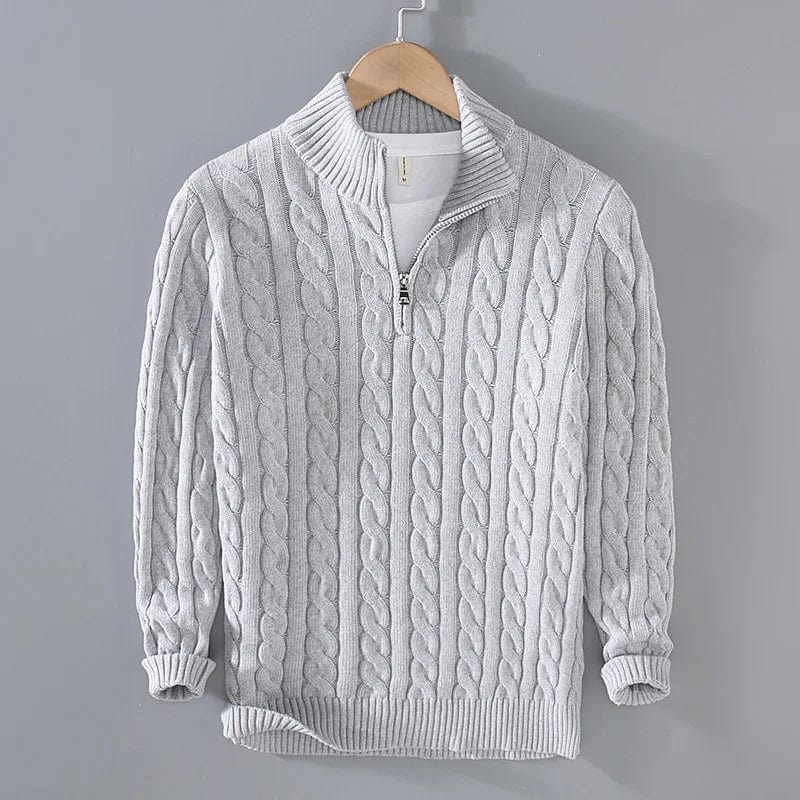 Daan - dem perfekten Nordischen Zip-Pullover