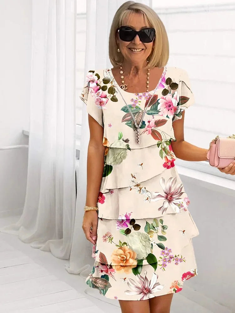 Adelheid – Robe florale élégante