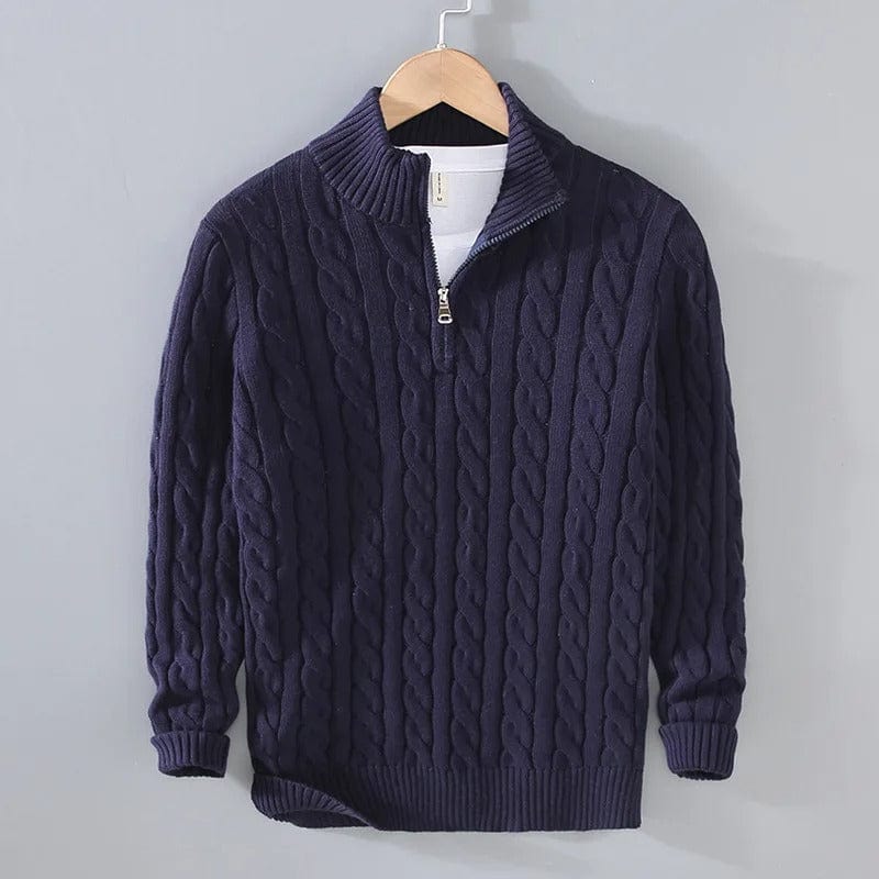 Daan - dem perfekten Nordischen Zip-Pullover