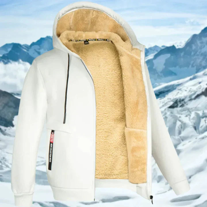 Arie – Herren Winterjacke mit Kapuze und Fleece