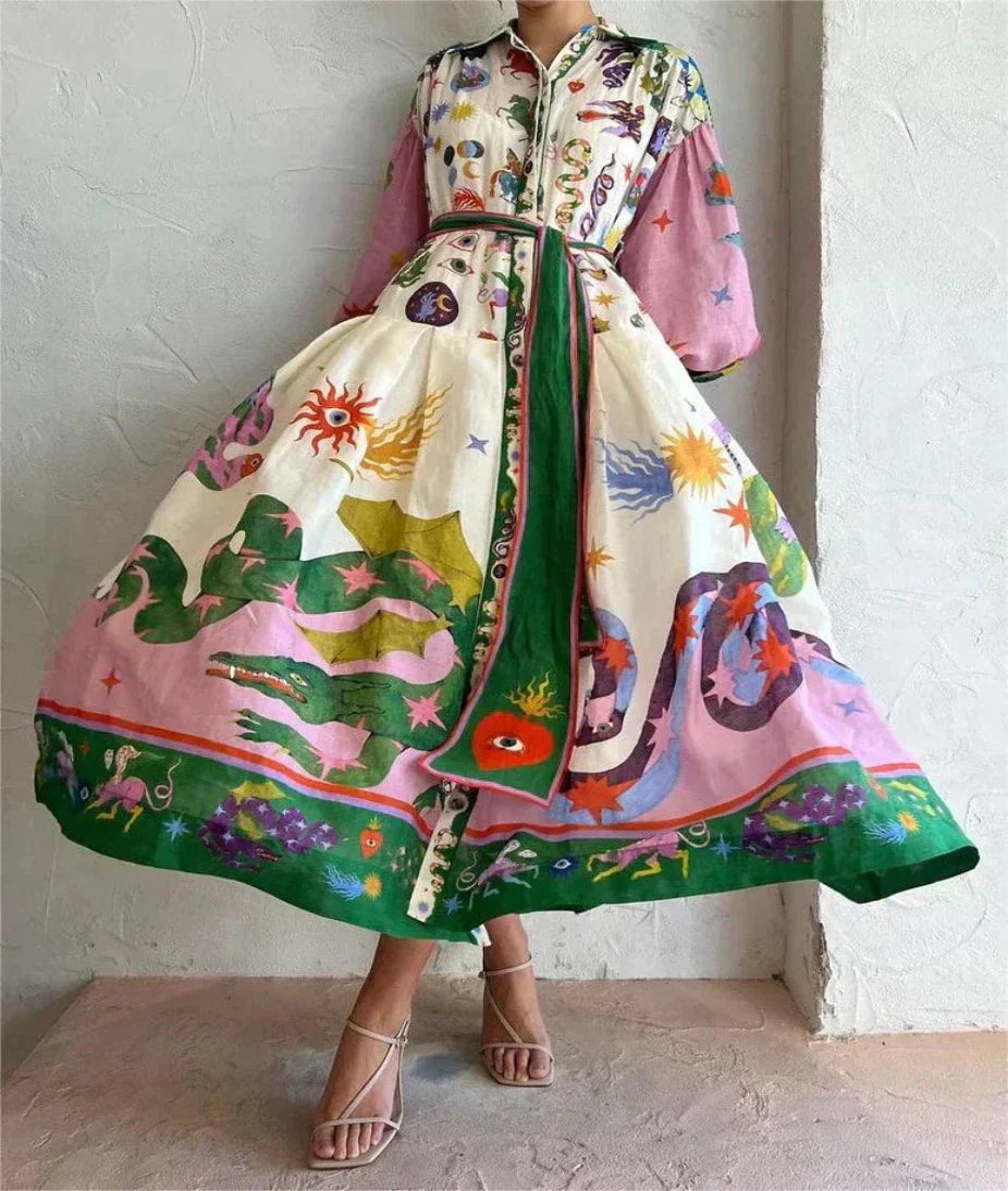 Claudia - Kleid mit Volumen