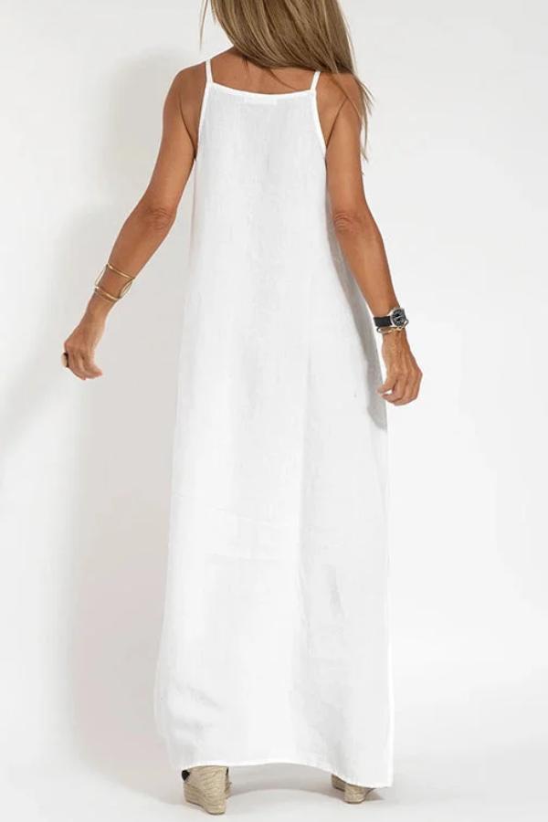 ALWINE I NECKHOLDER-KLEID