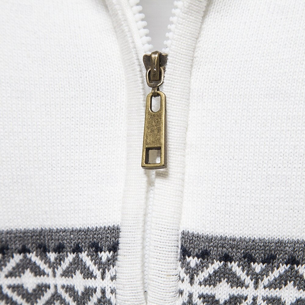Carlo™ | Strickpullover mit halbem Reißverschluss