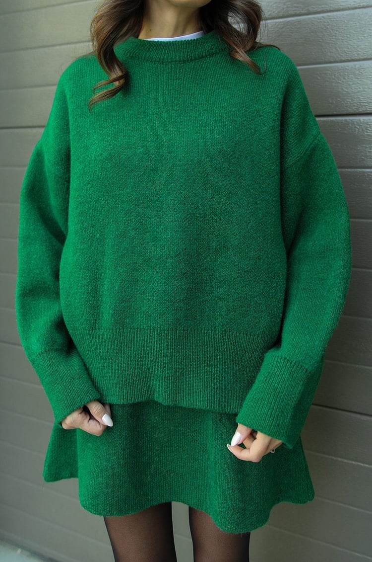 Bestseller| 2-teiliges Set aus weichem Strick