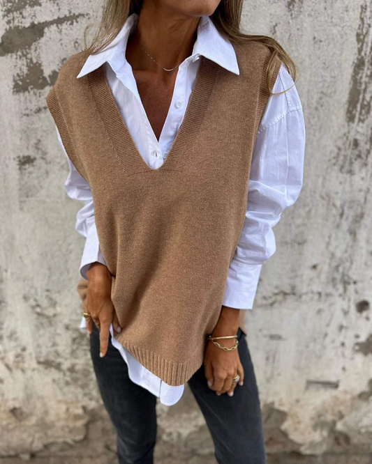Eloise - Strick Sweater Weste