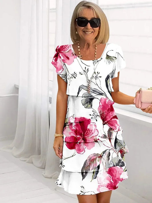 Adelheid – Robe florale élégante