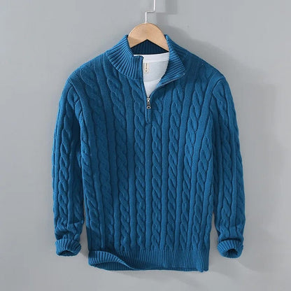 Daan - dem perfekten Nordischen Zip-Pullover