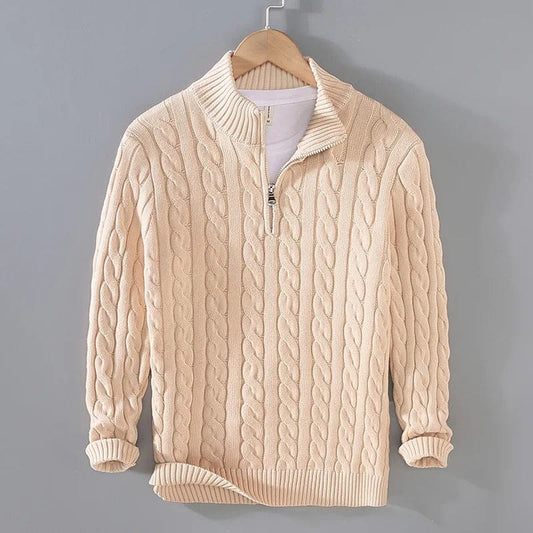 Daan - dem perfekten Nordischen Zip-Pullover