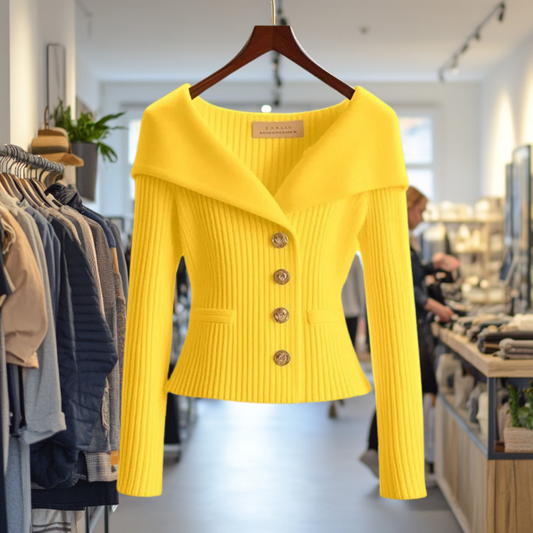 Britt™ Elegante Damen-Strickjacke