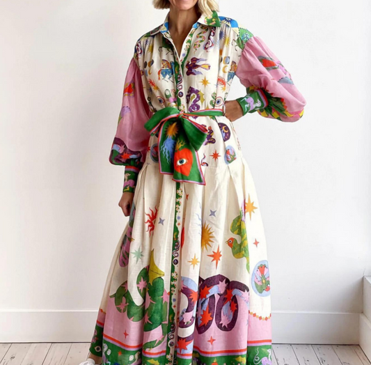 Claudia - Kleid mit Volumen