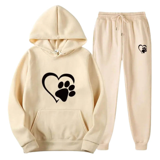 CozyPaw Set™ – Kuscheliger Hoodie & Hose für kalte Tage!