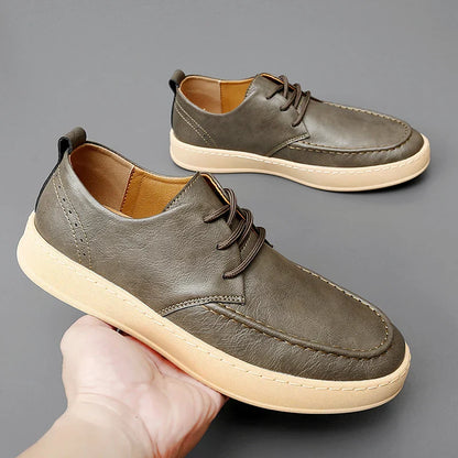 Simon - Stilvolle Leder-Sneaker für Herren