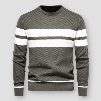 Absalom | Herren Streifenpullover