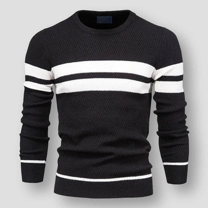 Absalom | Herren Streifenpullover