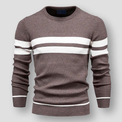Absalom | Herren Streifenpullover
