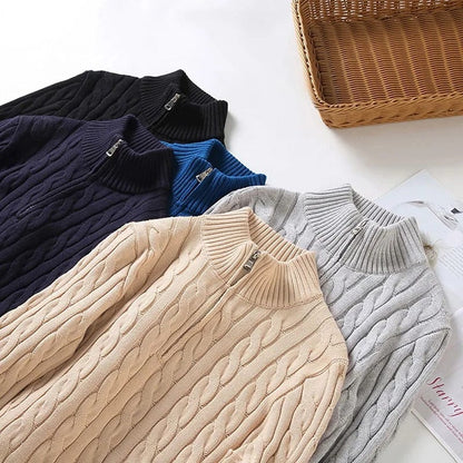 Daan - dem perfekten Nordischen Zip-Pullover