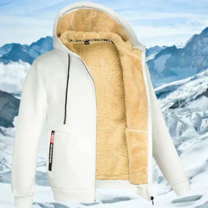 Arie – Herren Winterjacke mit Kapuze und Fleece